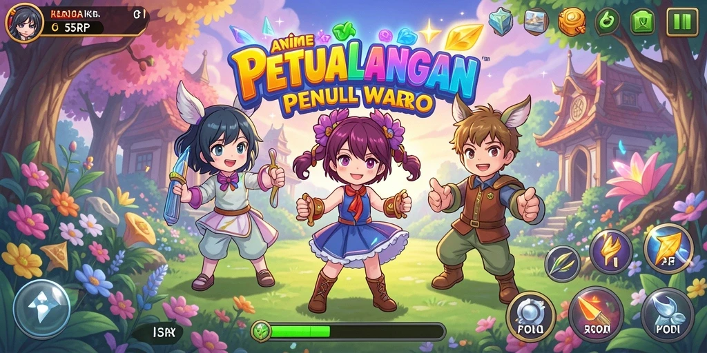 Tangkapan layar gameplay dari 55RP yang menampilkan aksi epik.
