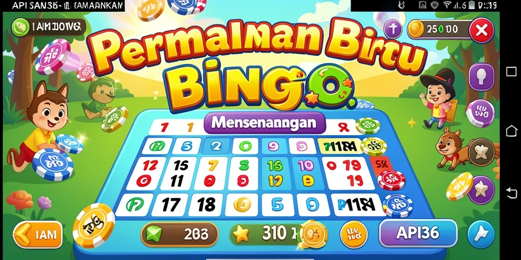 Screenshot gameplay API36 yang menunjukkan aksi Bingo yang seru dan interaktif.