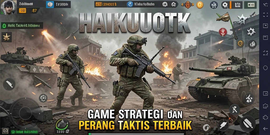 Tampilan gameplay HAIKUOTK yang memukau dan menegangkan.